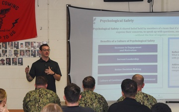 Sailors hold professional military education workshop