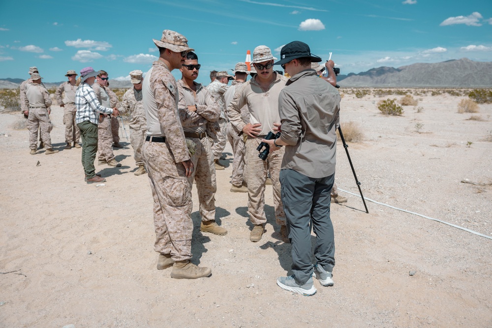 Marine Corps fields New Optics Technology at the Combat Center