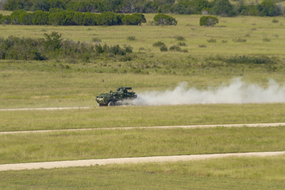 6-56 ADAR Troopers test new SGT STOUT vehicles in gunnery
