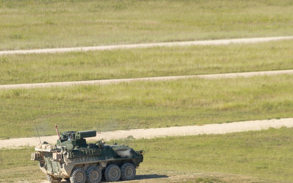 6-56 ADAR Troopers test new SGT STOUT vehicles in gunnery