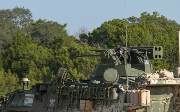 6-56 ADAR Troopers test new SGT STOUT vehicles in gunnery