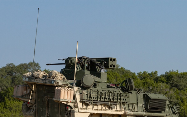 6-56 ADAR Troopers test new SGT STOUT vehicles in gunnery
