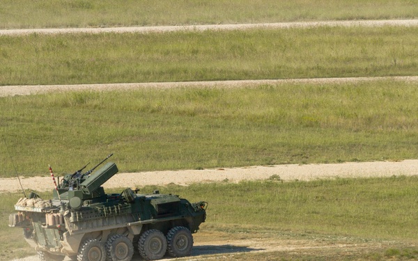 6-56 ADAR Troopers test new SGT STOUT vehicles in gunnery