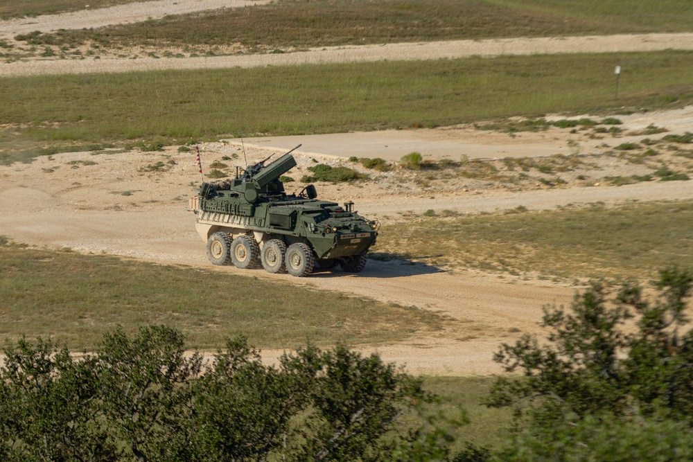 6-56 ADAR Troopers test new SGT STOUT vehicles in gunnery