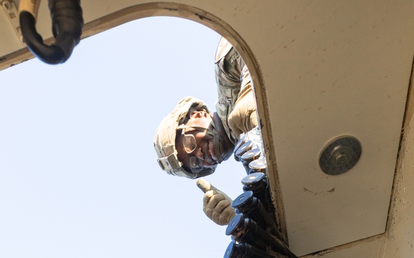 6-56 ADAR Troopers test new SGT STOUT vehicles in gunnery