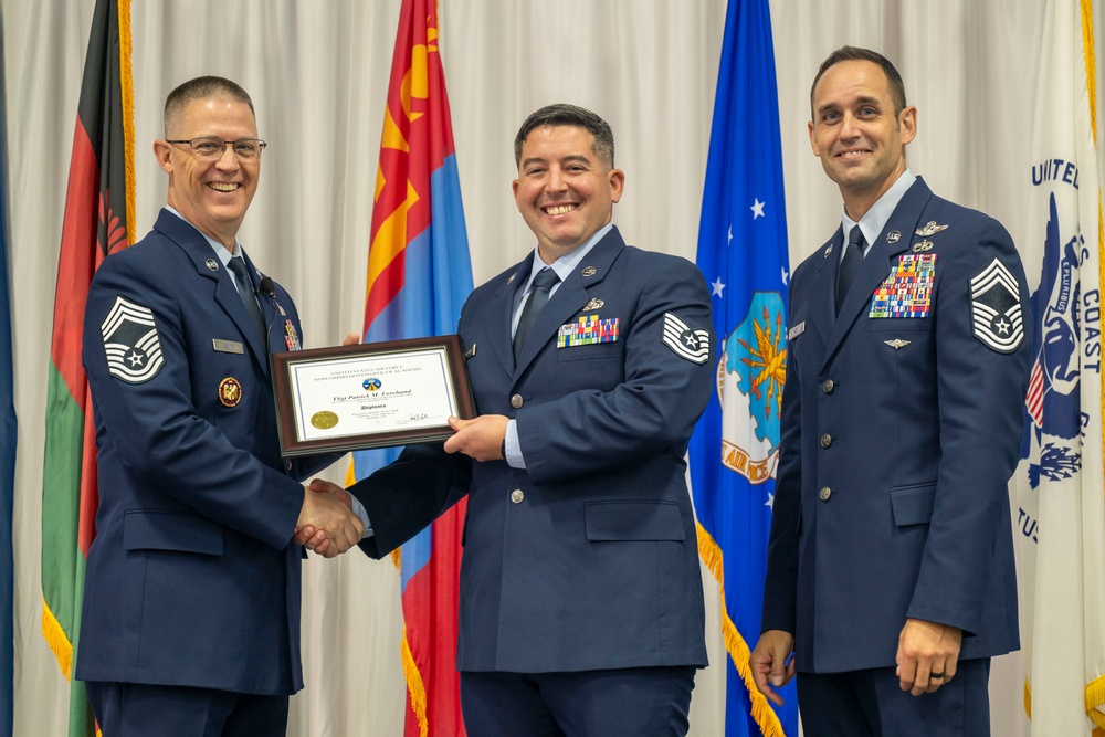 ALS/NCOA class 25-6,25-F graduation