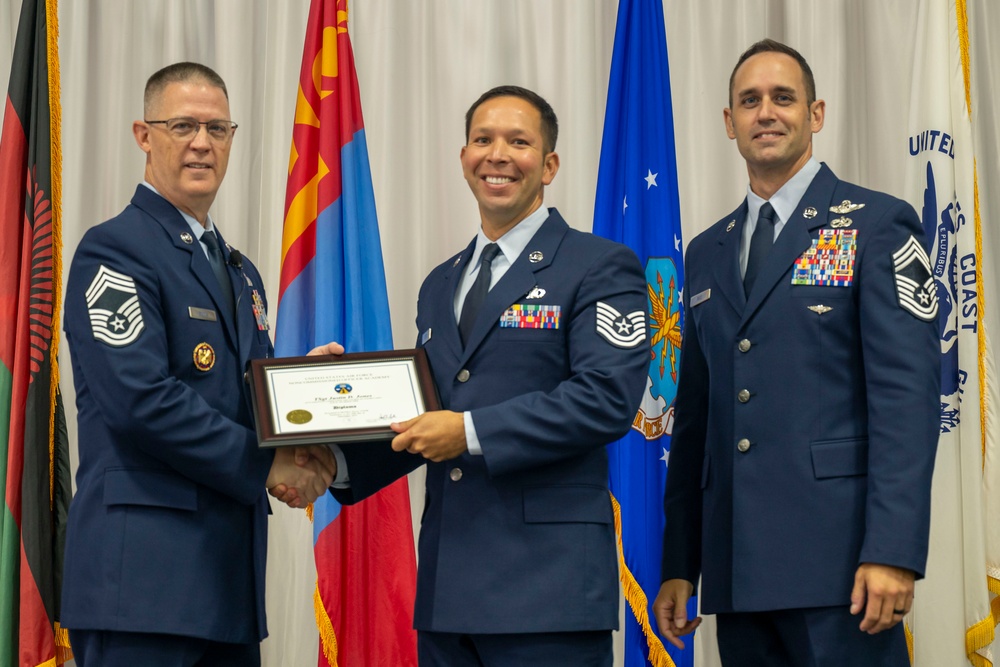 ALS/NCOA class 25-6, 25-F graduation