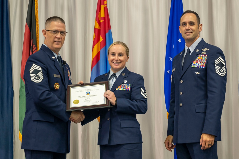 ALS/NCOA class 25-6, 25-F graduation