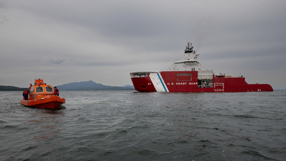 U.S. Coast Guard Cutter Storis conducts operations in Alaska