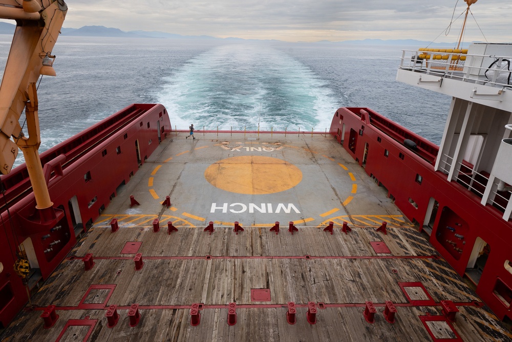 U.S. Coast Guard Cutter Storis conducts operations in Alaska