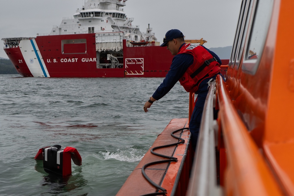 U.S. Coast Guard Cutter Storis conducts operations in Alaska