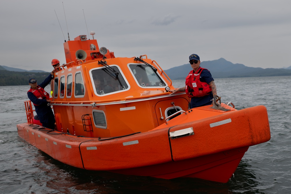 U.S. Coast Guard Cutter Storis conducts operations in Alaska