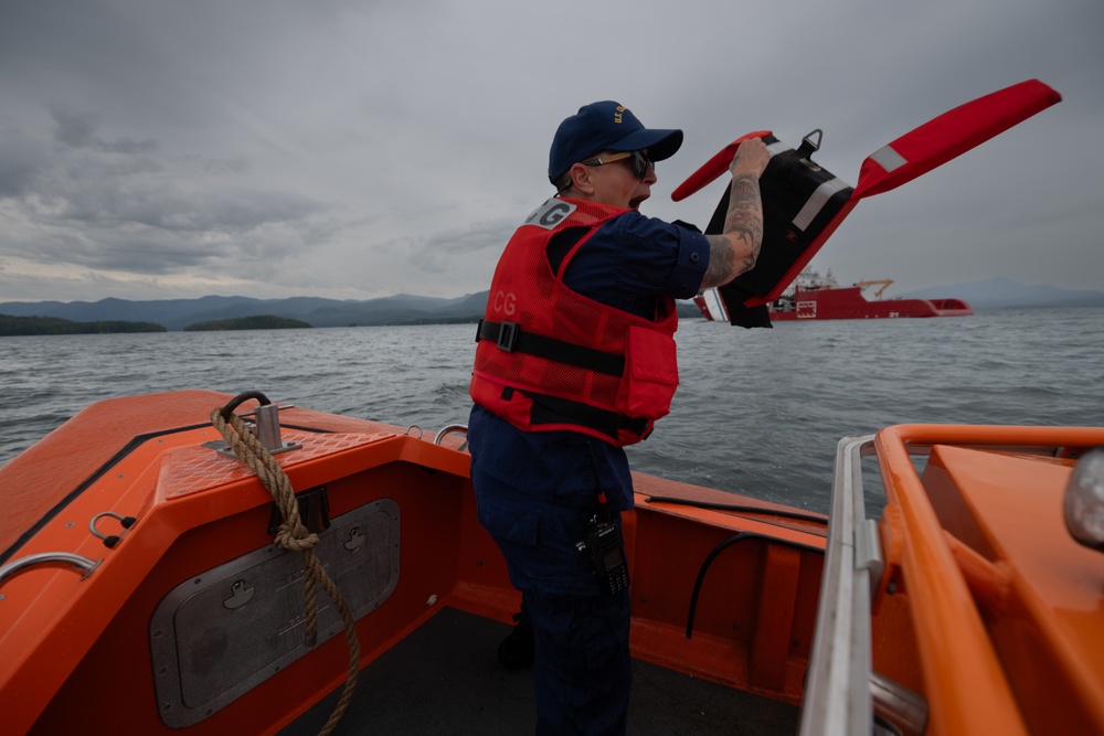 U.S. Coast Guard Cutter Storis conducts operations in Alaska