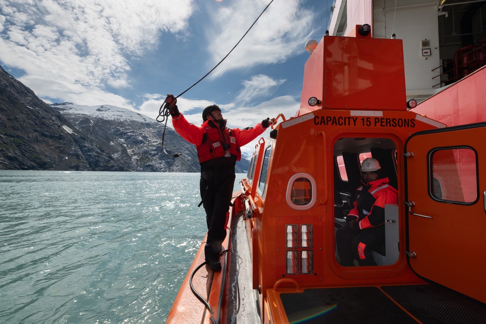 U.S. Coast Guard Cutter Storis conducts operations in Alaska