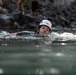 U.S. service members and German soldiers conduct stream crossing exercises during