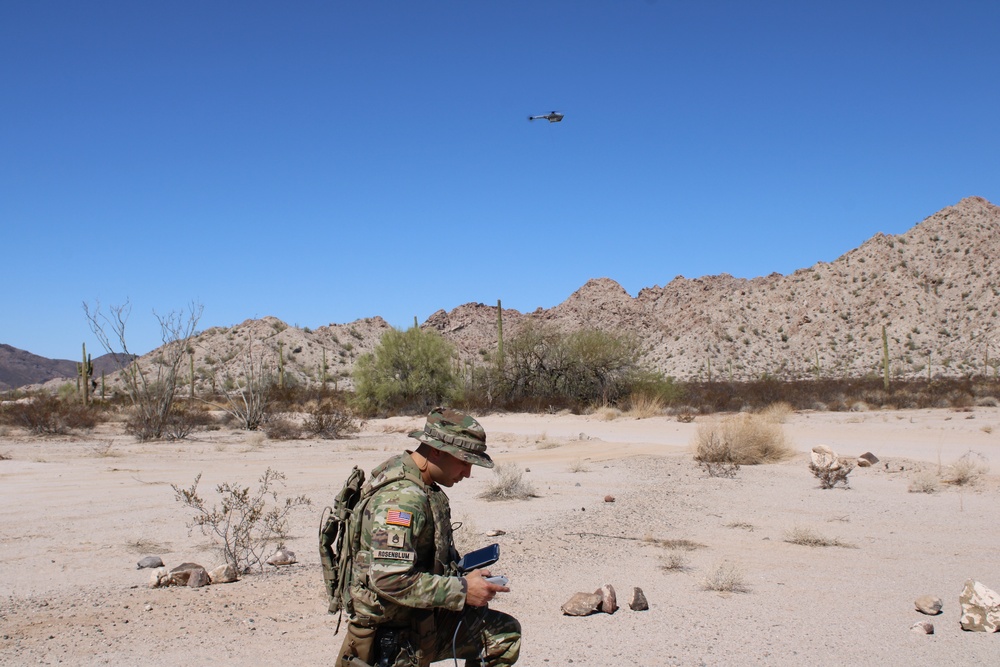 127th Military Police Company leverages Black Hornet Drone to enhance border security