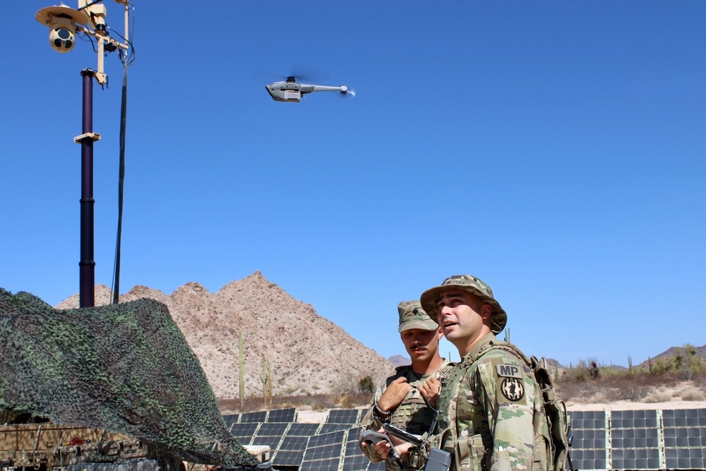 127th Military Police Company leverages Black Hornet Drone to enhance border security