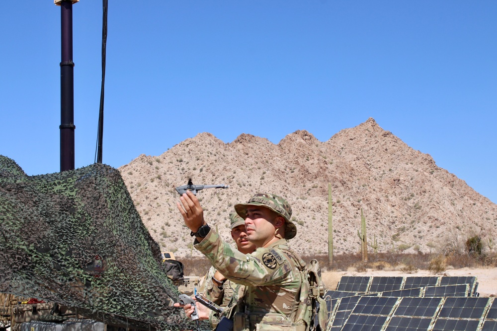 127th Military Police Company leverages Black Hornet Drone to enhance border security