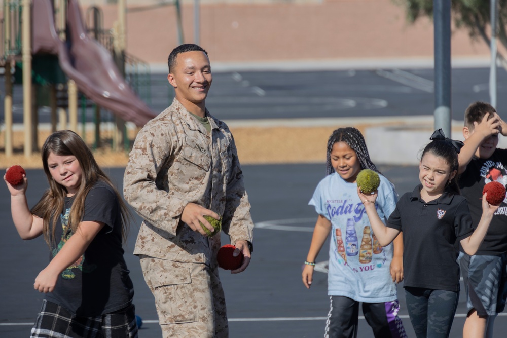 3rd LAR participates in the launch of the Adopt a School PE Program