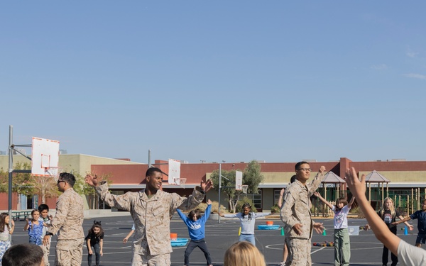 3rd LAR participates in the launch of the Adopt a School PE Program