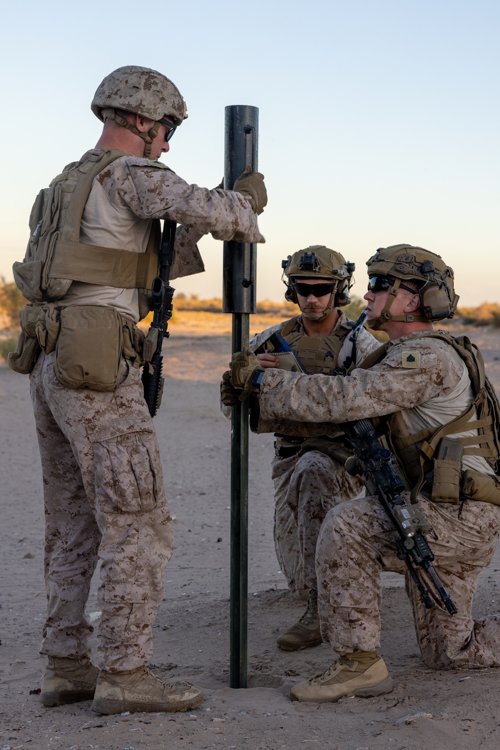 Combat Logistics Battalion 15 marks more territory for National Defense Area in Arizona