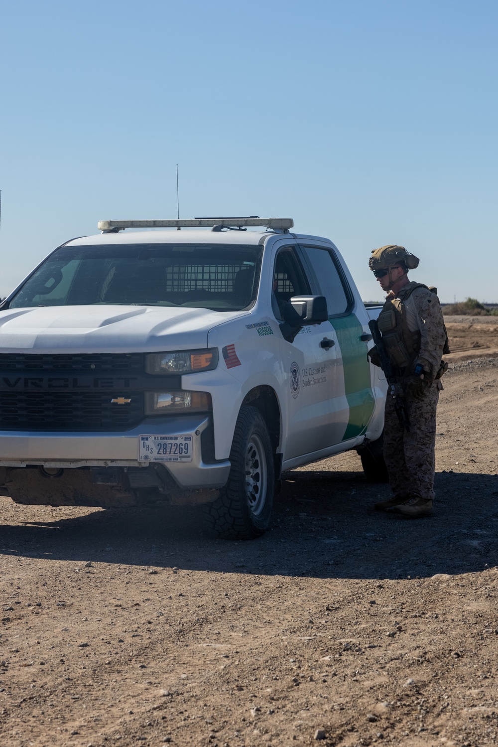 Combat Logistics Battalion 15 marks more territory for National Defense Area in Arizona