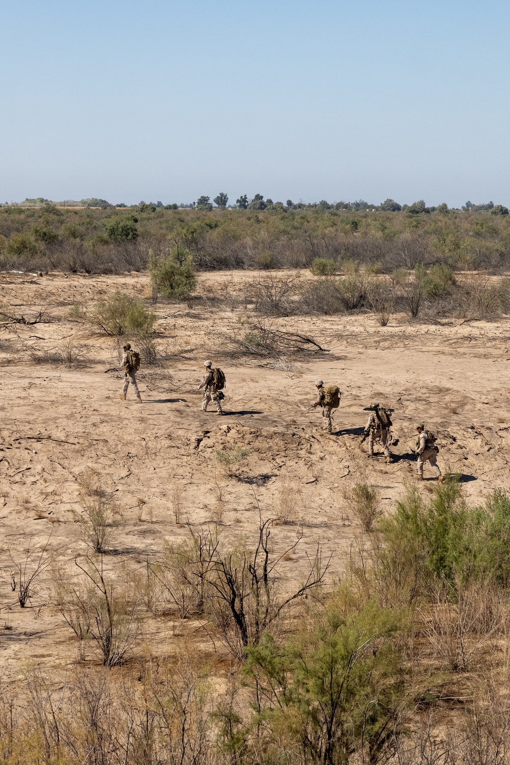 Combat Logistics Battalion 15 marks more territory for National Defense Area in Arizona