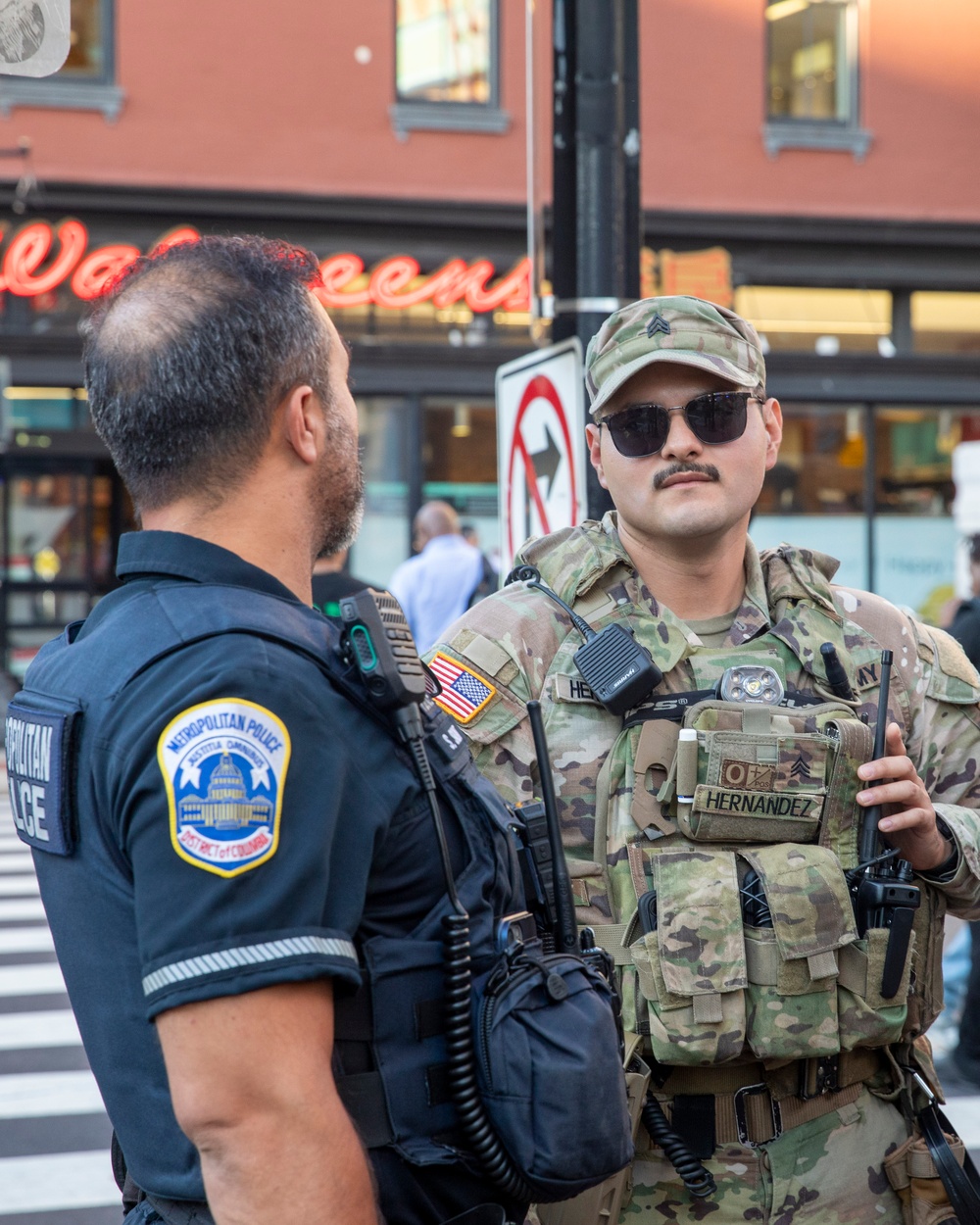 South Carolina and Georgia National Guard Soldiers Assist MPDC