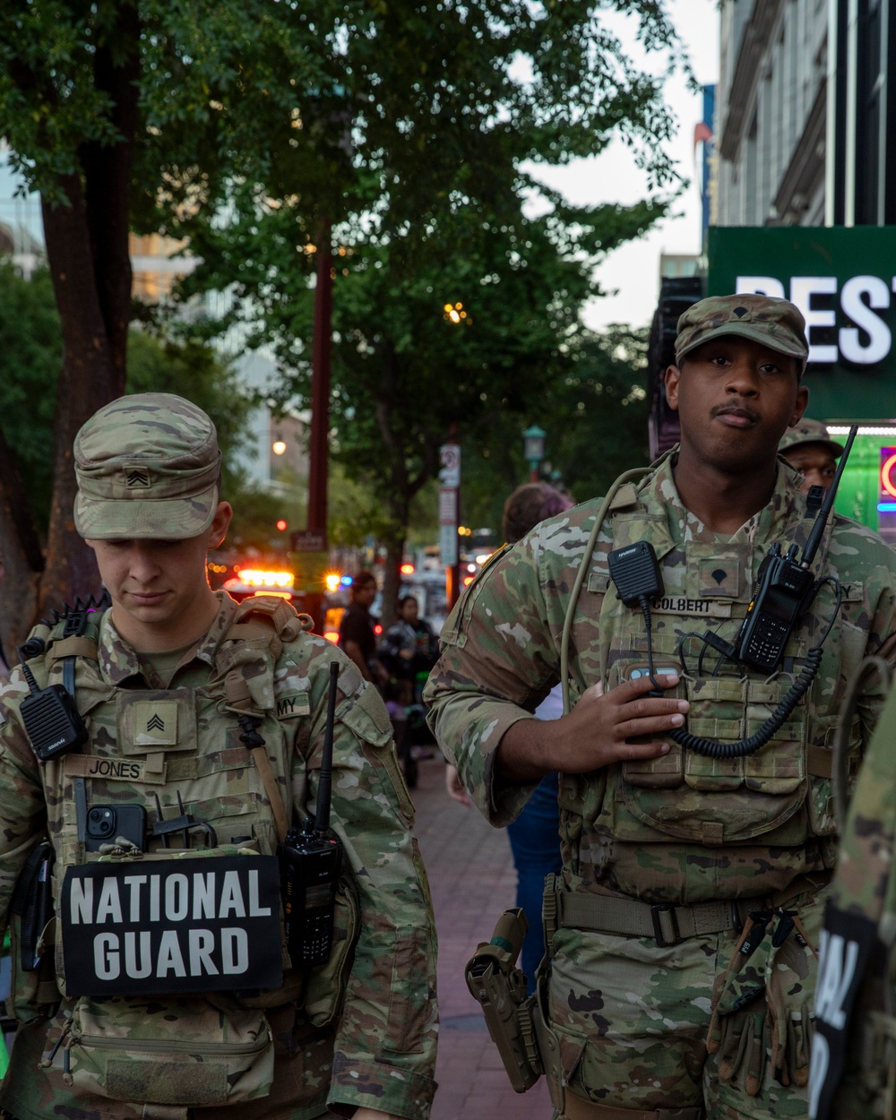 South Carolina and Georgia National Guard Soldiers Assist MPDC