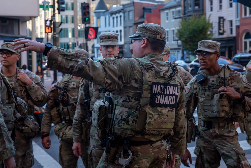 South Carolina and Georgia National Guard Soldiers Assist MPDC