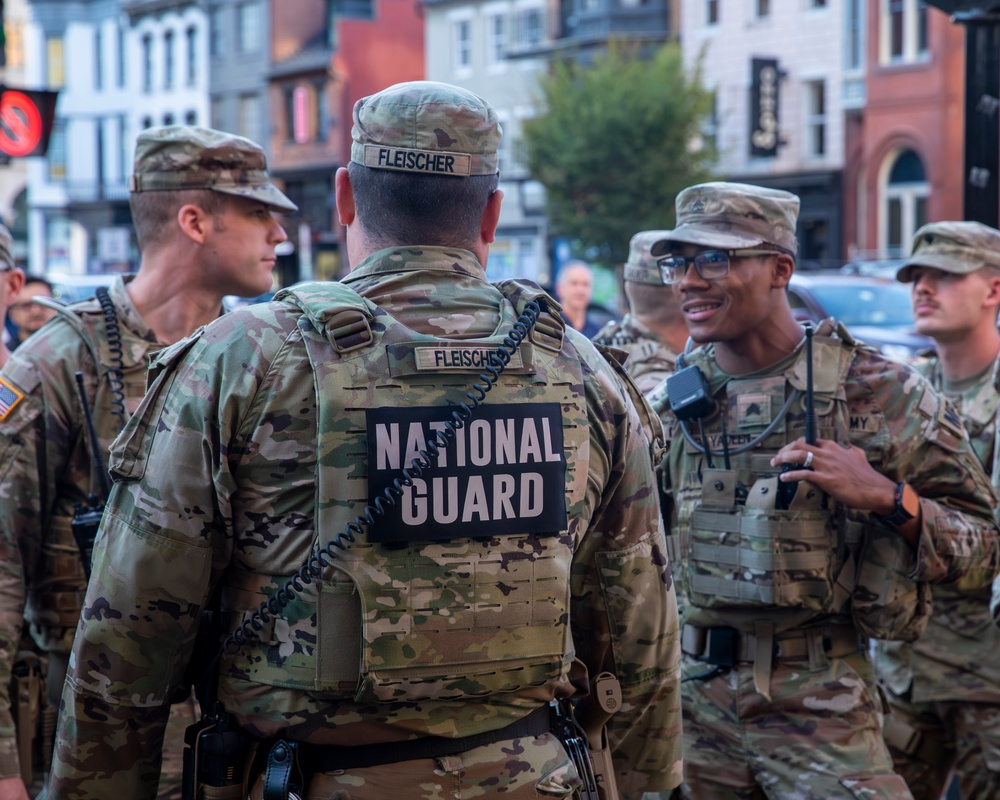 South Carolina and Georgia National Guard Soldiers Assist MPDC