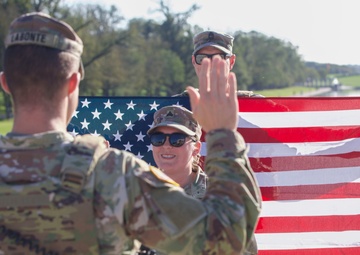 Sgt. Haylee Turner's Reenlistment Ceremony