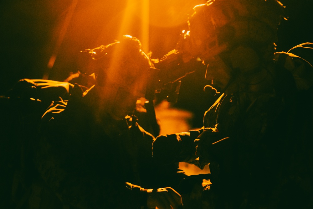 U.S. Marines, NATO Partner Forces conduct large scale amphibious night landing, reconnaissance training exercise in Estonia