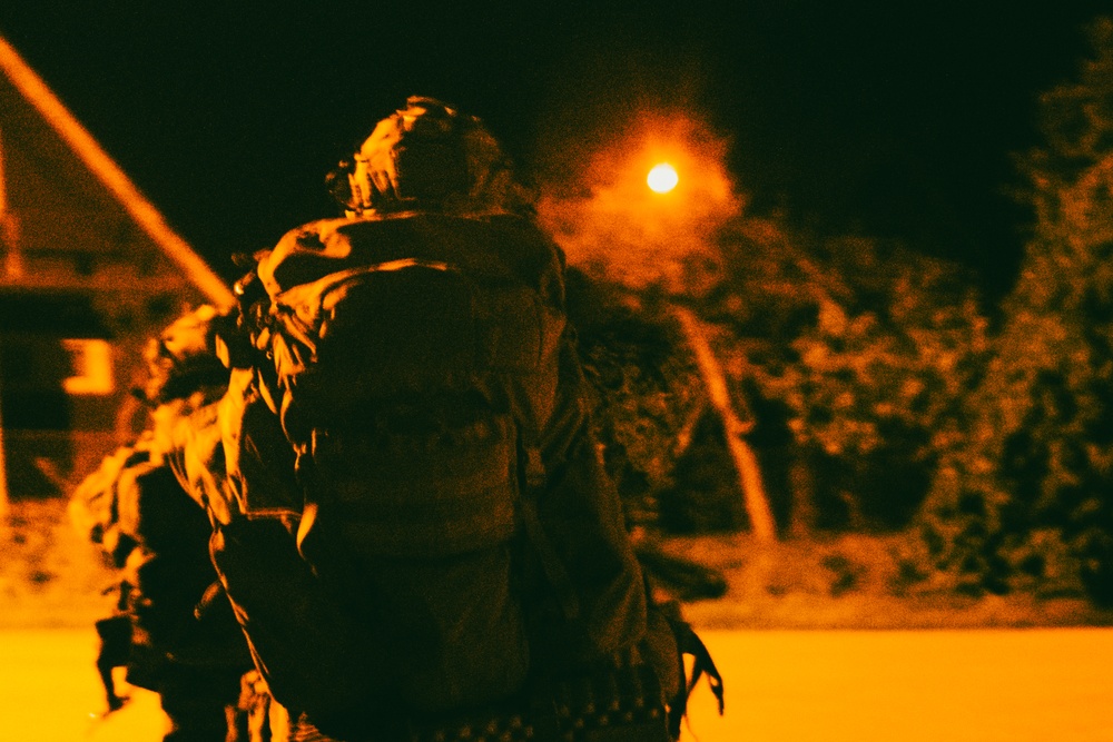 U.S. Marines, NATO Partner Forces conduct large scale amphibious night landing, reconnaissance training exercise in Estonia