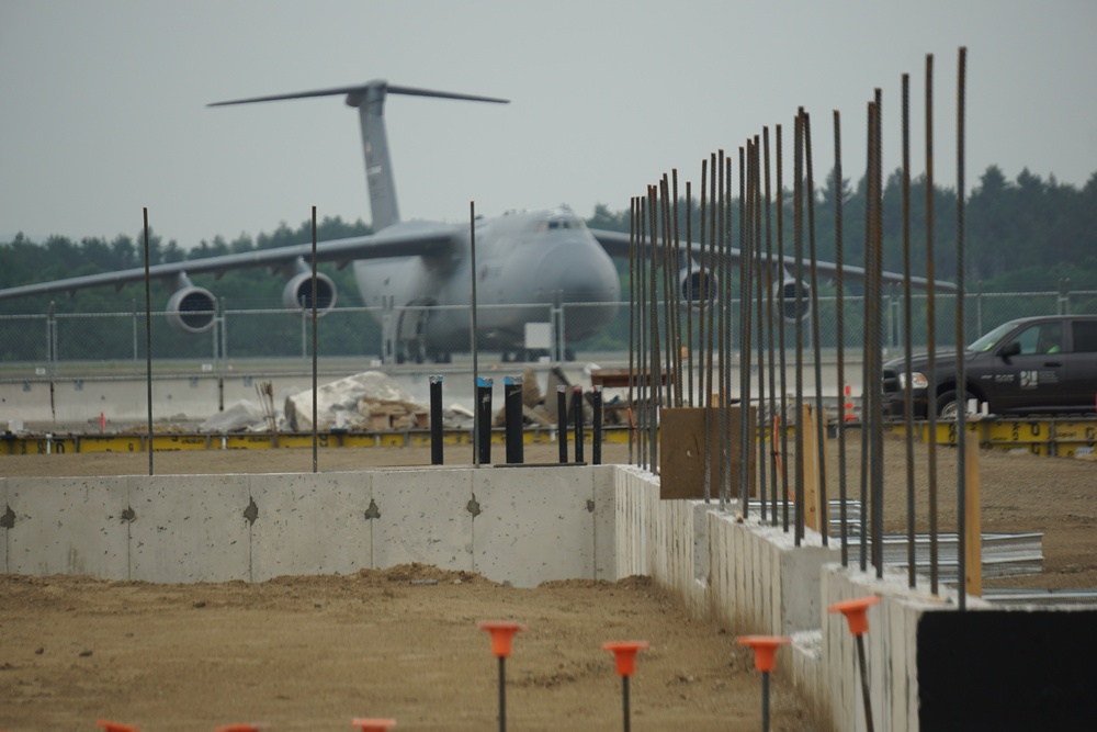 Super Hangar for Super Galaxies under construction