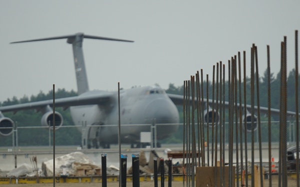 Super Hangar for Super Galaxies under construction