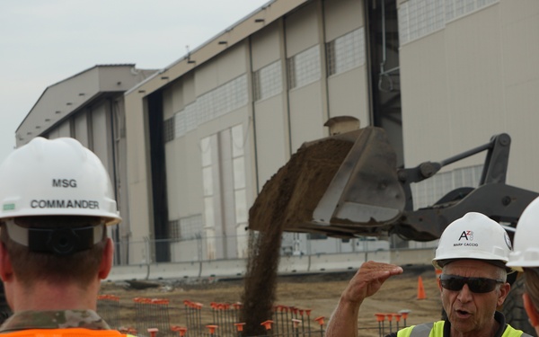 Super Hangar for Super Galaxies under construction