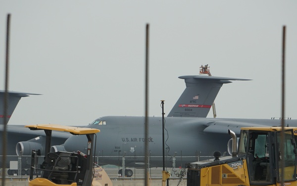 Super Hangar for Super Galaxies under construction