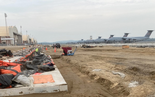 Super Hangar for Super Galaxies under construction