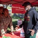 U.S. Service Members with the District of Columbia National Guard Help Volunteers at Special Olympics