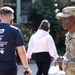 U.S. Service Members with the District of Columbia National Guard Help Volunteers at Special Olympics