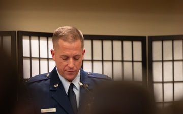 Chief Master Sgt. Douglas Kellogg promotion ceremony