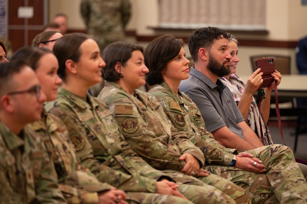 Chief Master Sgt. Douglas Kellogg promotion ceremony