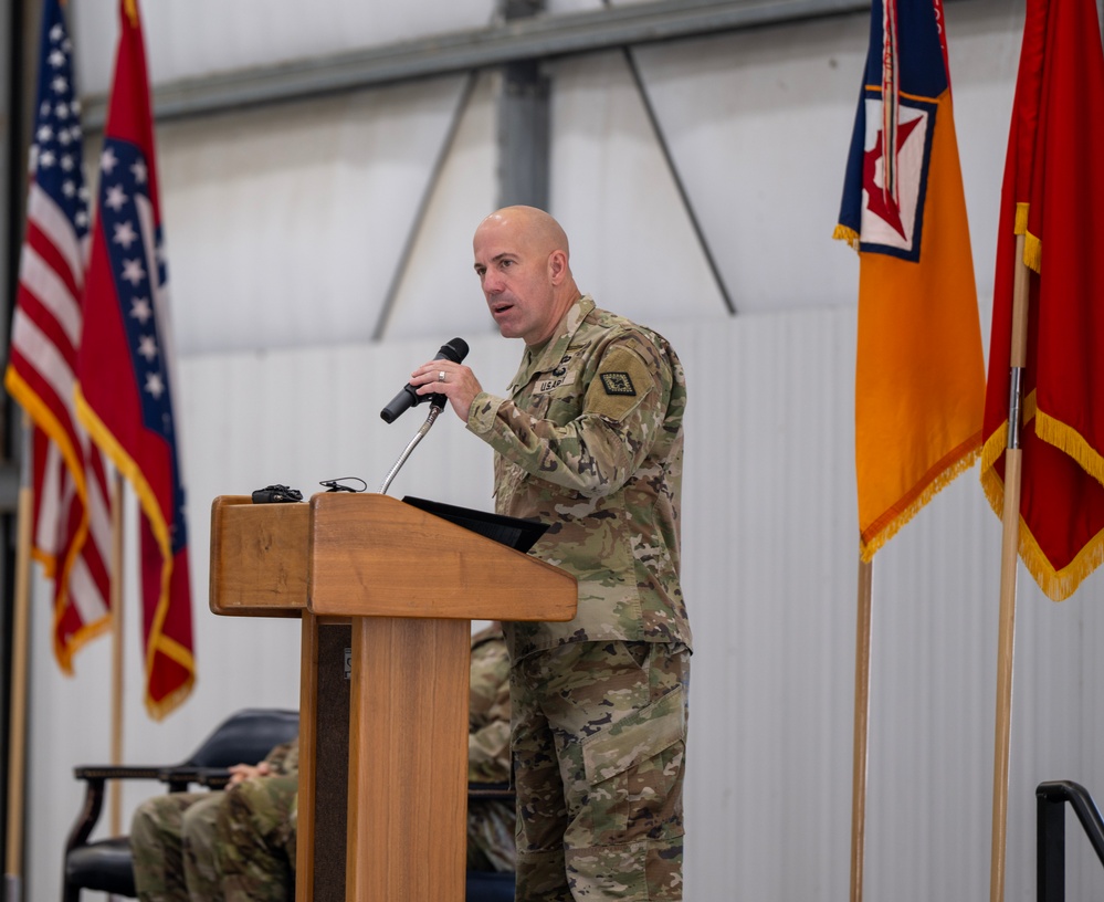 Arkansas National Guardsmen deploy to southern border