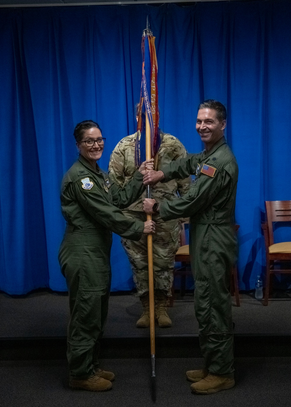 300th Airlift Squadron welcomes new commander