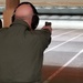 General visited Westover to complete his annual small arms qualification