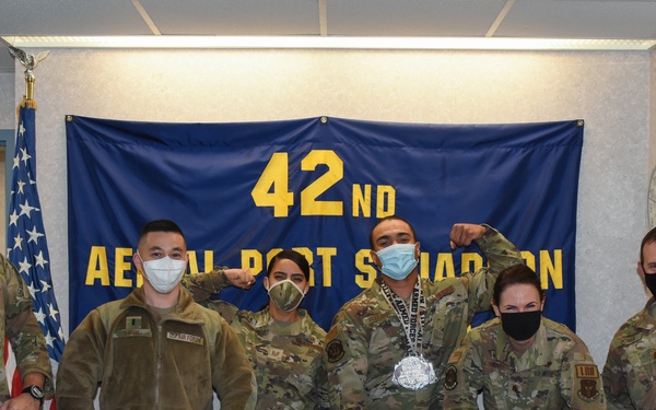 Fit to Fight: Westover Airman wins gold in body building competition