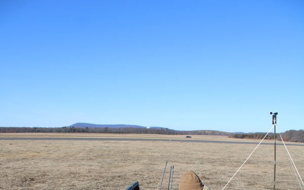 Joint training in the skies over Westover