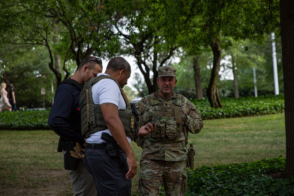 JTF- Charlie Kirk Vigil