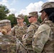 Chaplain Stutson speaks with Soldiers